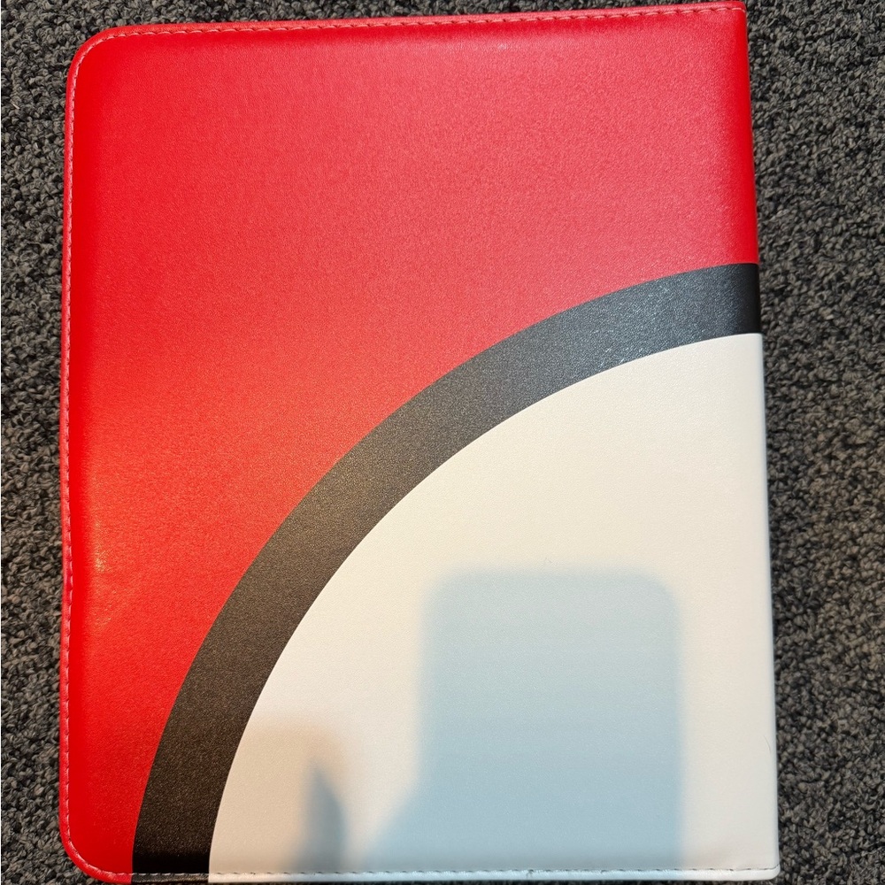 Red and White Tablet Case